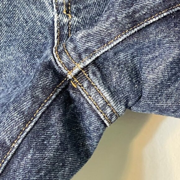 Agolde Women's Blue Jean Shorts - Picture 7 of 13